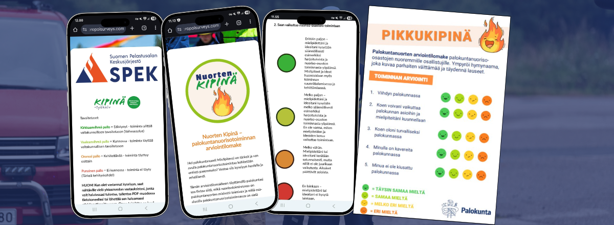 Kipin&auml;-ty&ouml;kalu, Nuorten Kipin&auml; ja Pikkukipin&auml;